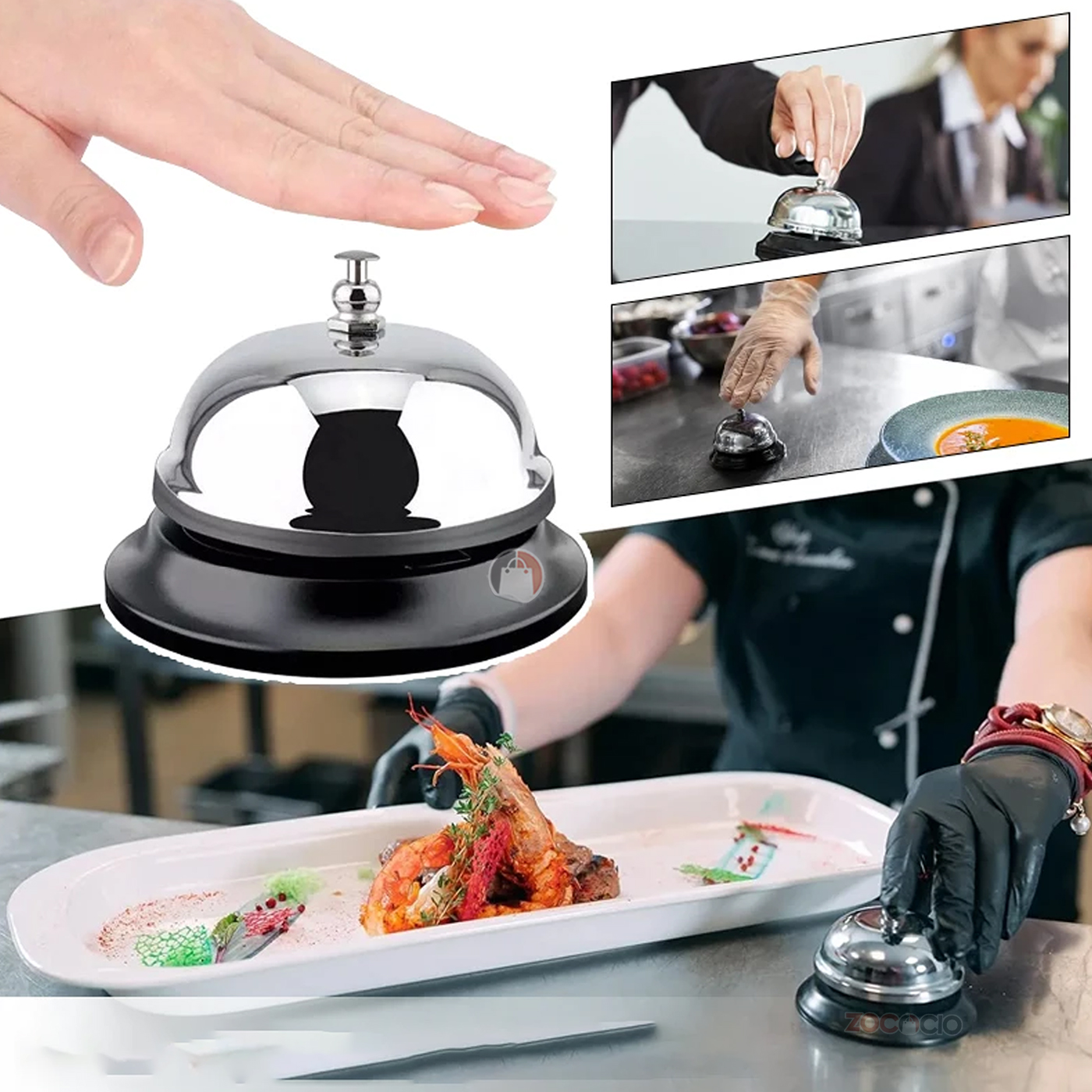 Campana Timbre De Llamado Sonido Recepci